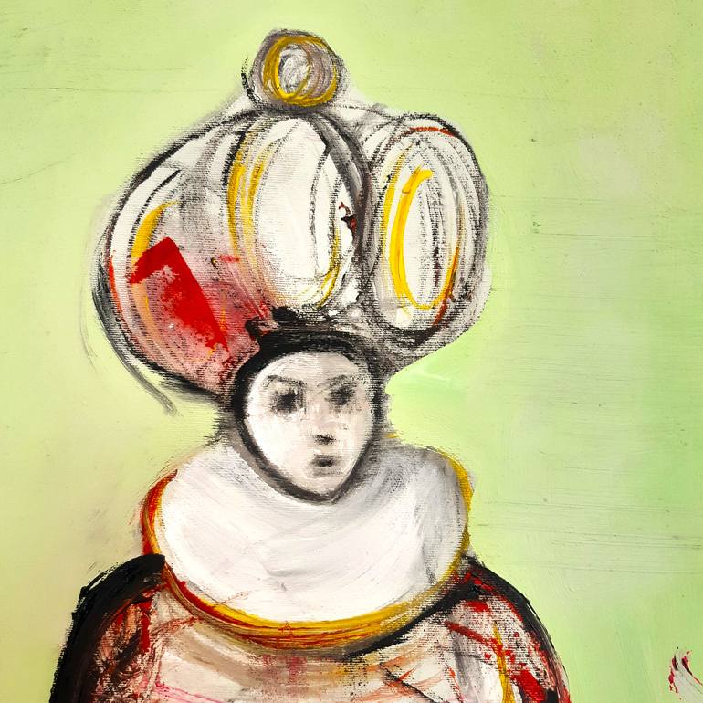 Original Expressionism World Culture Painting by Roberto Gutiérrez Currás
