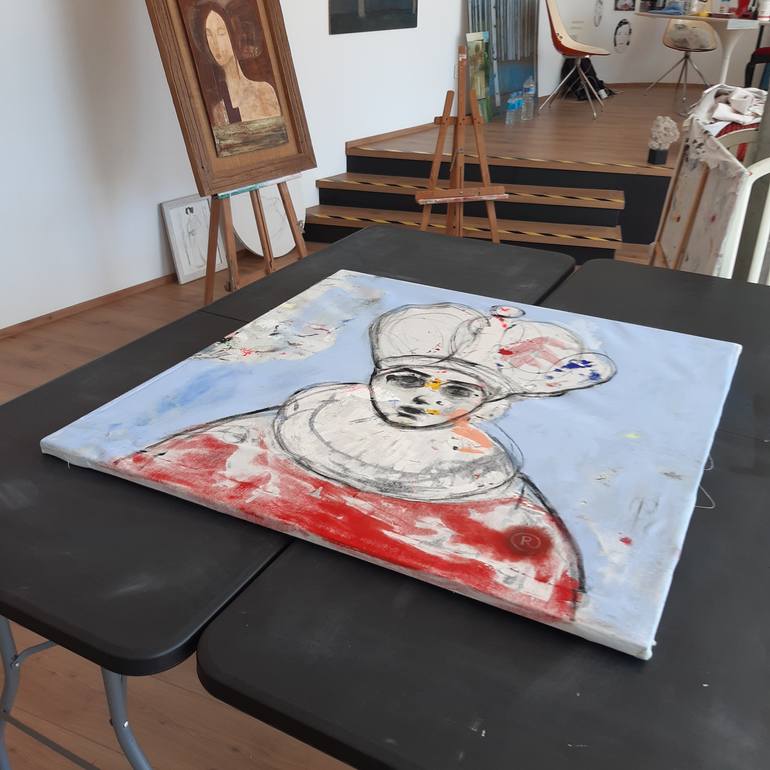 Original Expressionism World Culture Painting by Roberto Gutiérrez Currás