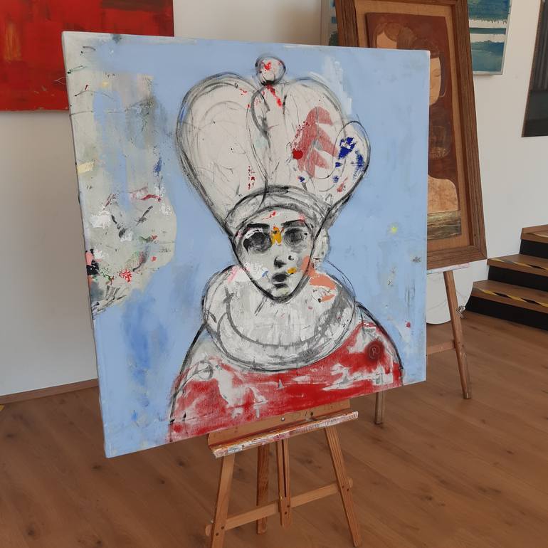 Original Expressionism World Culture Painting by Roberto Gutiérrez Currás