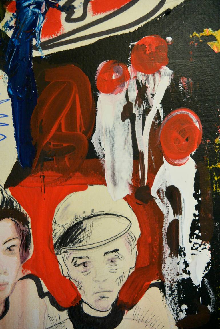 Original Expressionism Other Painting by Roberto Gutiérrez Currás