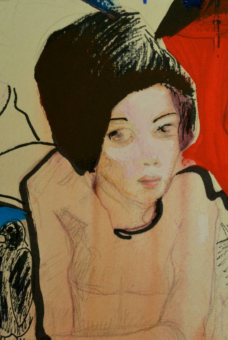 Original Expressionism Other Painting by Roberto Gutiérrez Currás