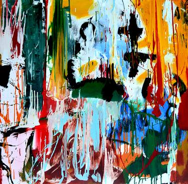 Original Abstract Expressionism Abstract Paintings by Roberto Gutiérrez Currás
