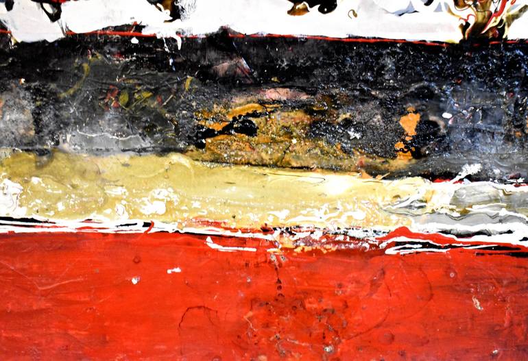 Original Abstract Expressionism Abstract Painting by Roberto Gutiérrez Currás