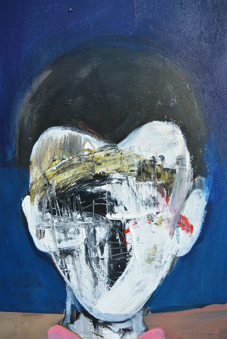 Original Expressionism Pop Culture/Celebrity Painting by Roberto Gutiérrez Currás