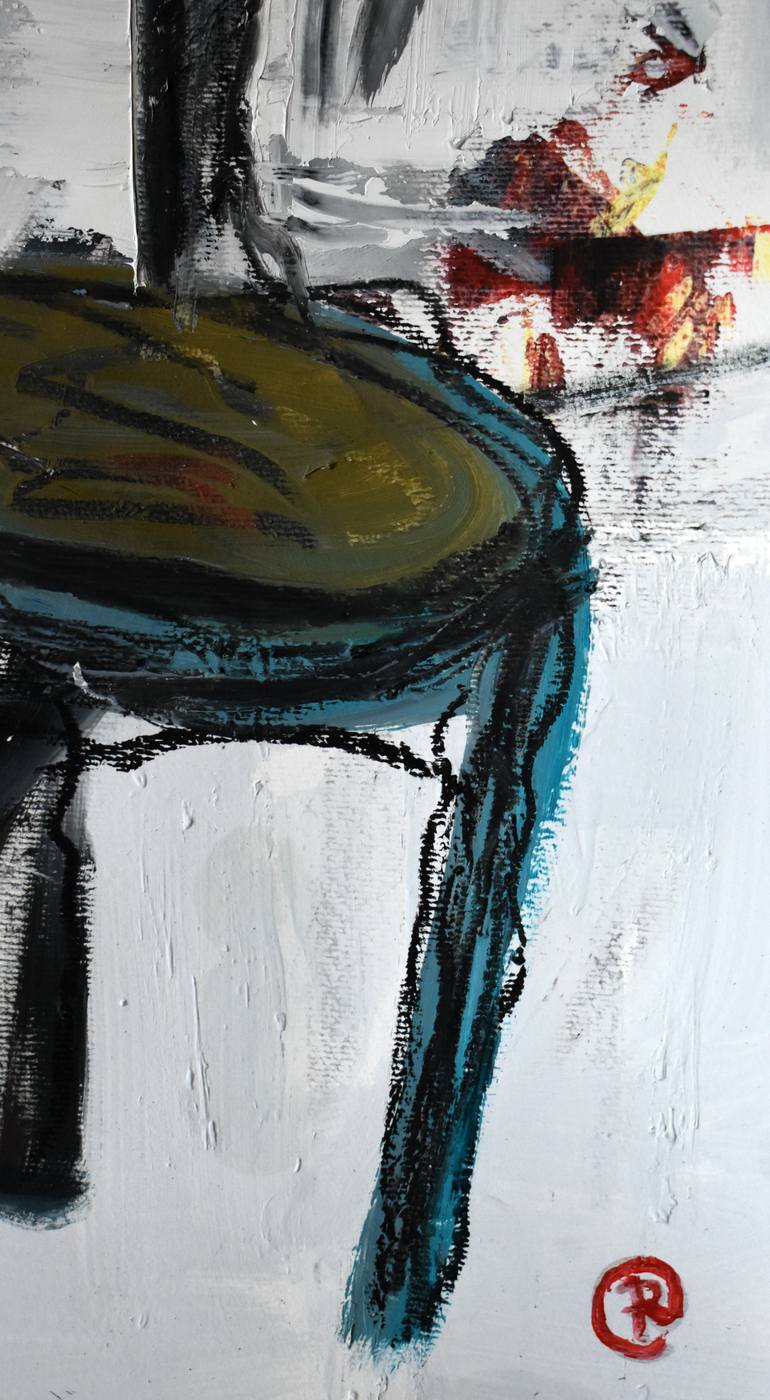 Original Expressionism Pop Culture/Celebrity Painting by Roberto Gutiérrez Currás