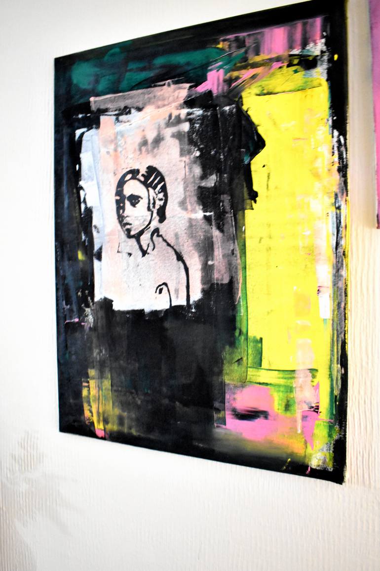 Original Modern Women Painting by Roberto Gutiérrez Currás