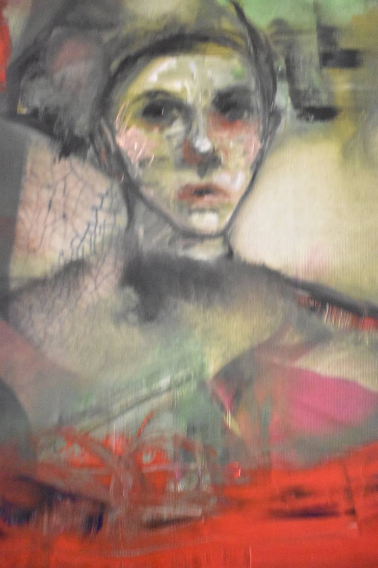 Original Expressionism World Culture Painting by Roberto Gutiérrez Currás