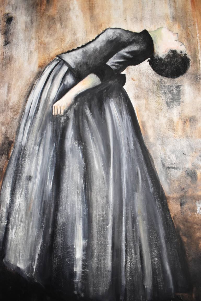 Original Women Painting by Roberto Gutiérrez Currás