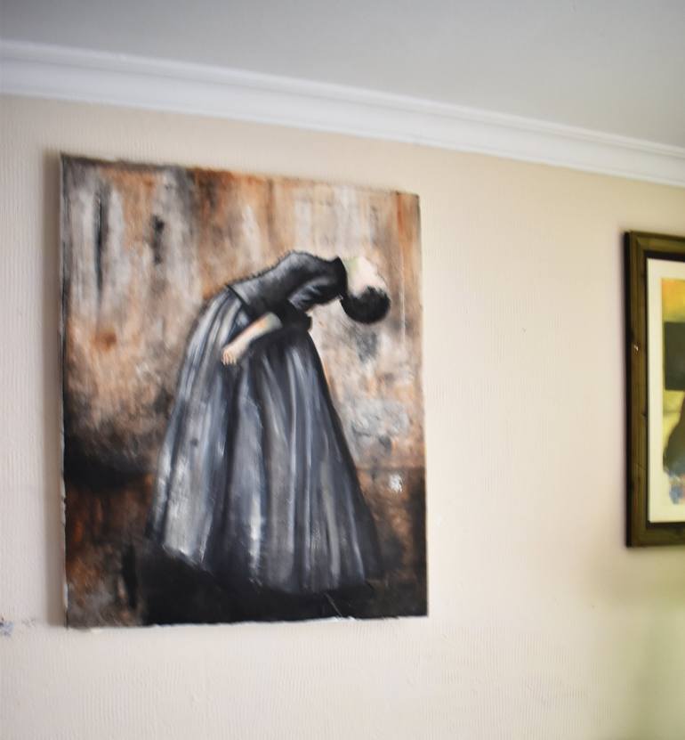 Original Women Painting by Roberto Gutiérrez Currás