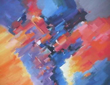 Original Abstract Paintings by stewart phillips