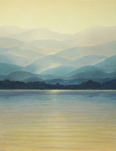 Print of Seascape Paintings by stewart phillips
