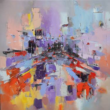 Original Abstract Expressionism Abstract Paintings by stewart phillips
