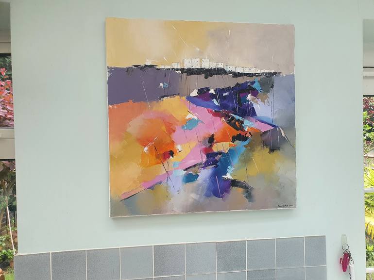 Original Abstract Painting by stewart phillips