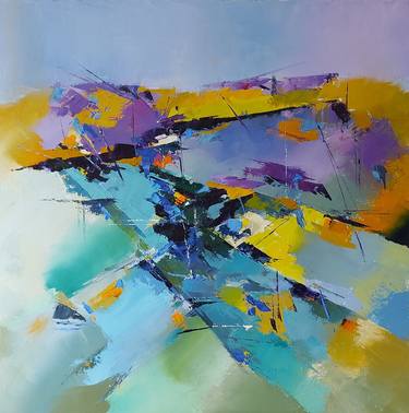 Original Abstract Expressionism Abstract Paintings by stewart phillips