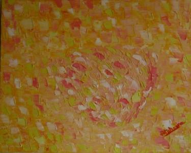 Original Fine Art Abstract Painting by Atchama Marie-rose