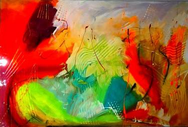 Original Abstract Painting by Antonio Russo