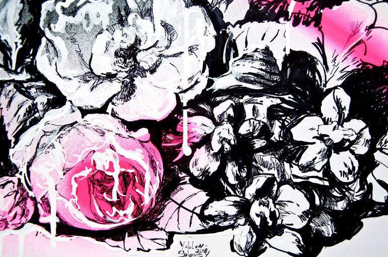 Original Figurative Graffiti Painting by Daria Yablon-Soloviova