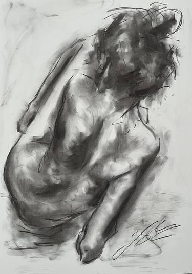 Original Nude Drawings by James Shipton