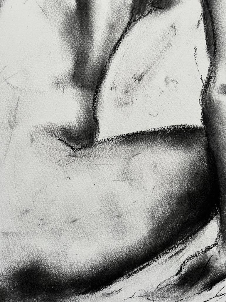 Original Nude Drawing by James Shipton