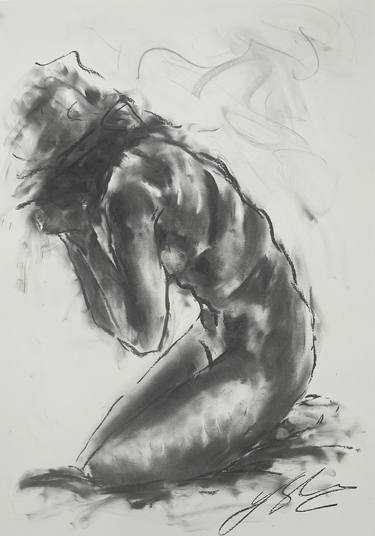 Original Nude Drawings by James Shipton