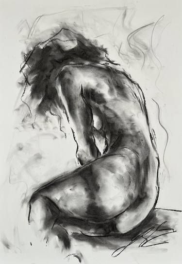 Original Nude Drawings by James Shipton