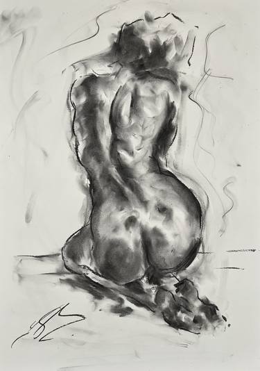 Original Nude Drawings by James Shipton