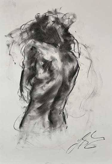 Original Nude Drawings by James Shipton