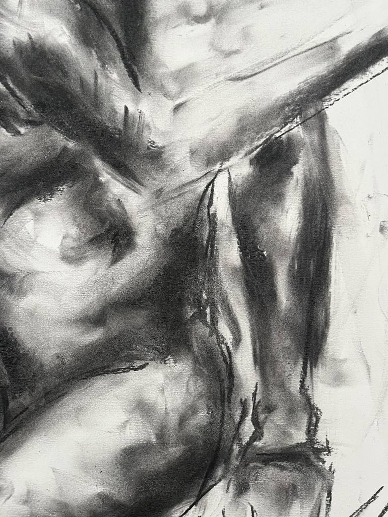 Original Nude Drawing by James Shipton