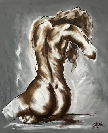 Original Impressionism Nude Paintings by James Shipton