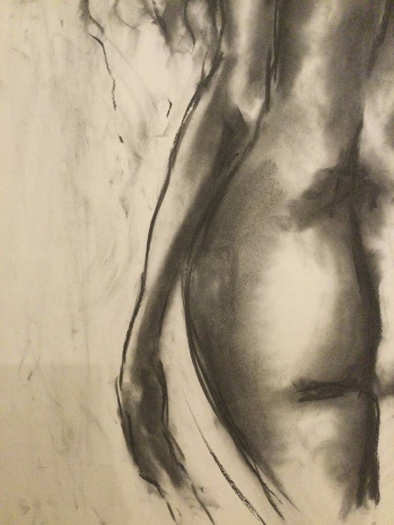 Original Nude Drawing by James Shipton