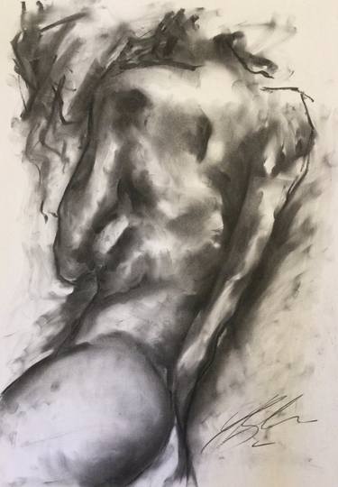 Original Nude Drawings by James Shipton