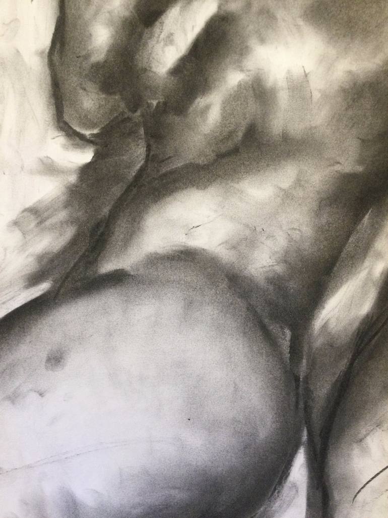 Original Nude Drawing by James Shipton