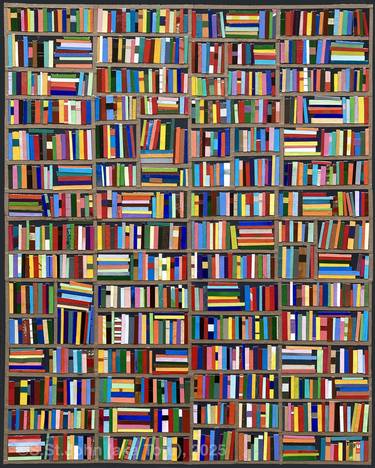 Original Contemporary Patterns Mixed Media by Tofu St John