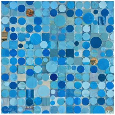 Original Abstract Patterns Collage by Tofu St John