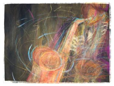 Print of Abstract Expressionism Performing Arts Drawings by Carl Yoshihara