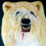 Polar bear at breakfast by Patrick Gysemberg