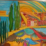 Sunset Toscane by Patrick Gysemberg