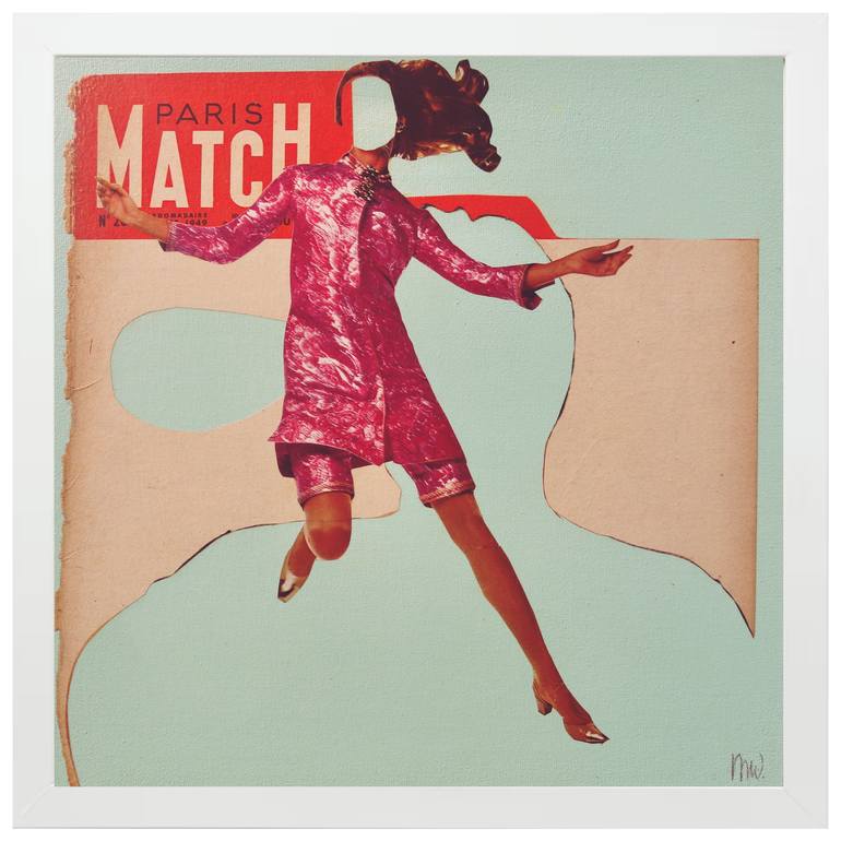 Original Modernism Women Collage by Marian Williams