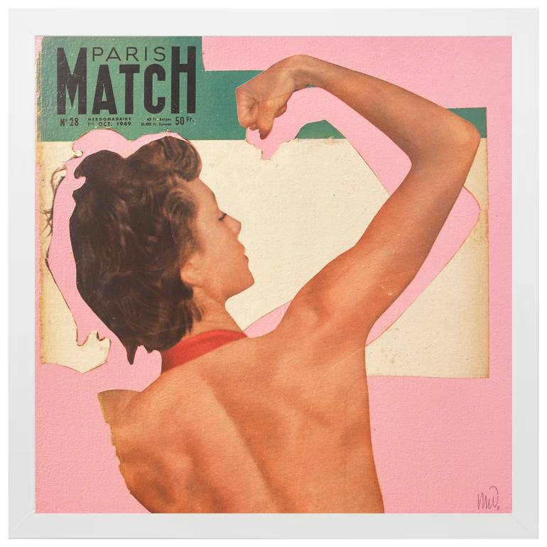 Original Modernism Women Collage by Marian Williams