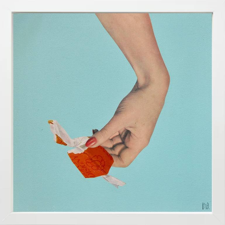 Original Pop Art Food & Drink Collage by Marian Williams