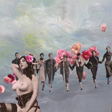 Original Modern Women Collage by Marian Williams