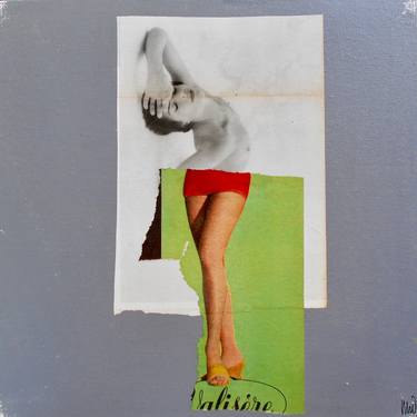 Original Figurative Body Collage by Marian Williams