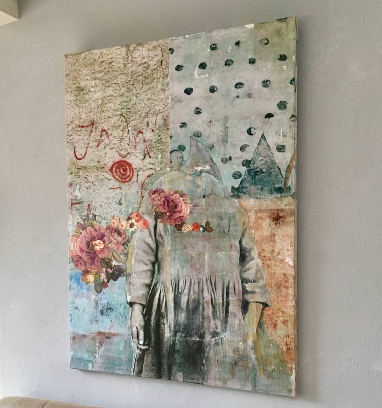 Original Modernism Children Collage by Marian Williams