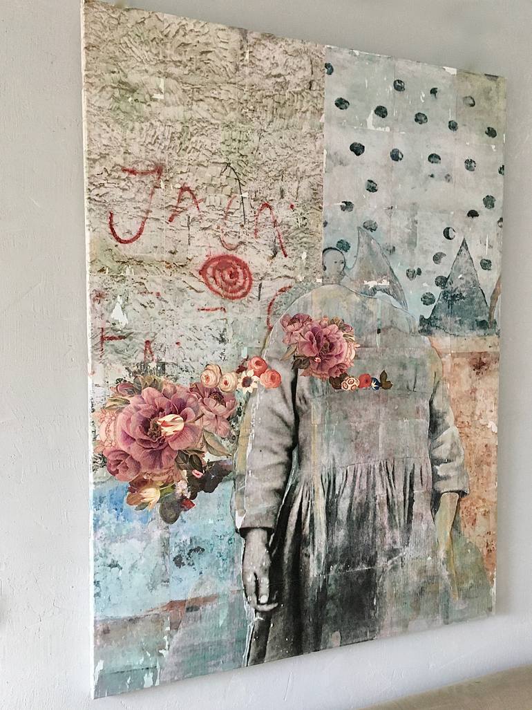 Original Modernism Children Collage by Marian Williams