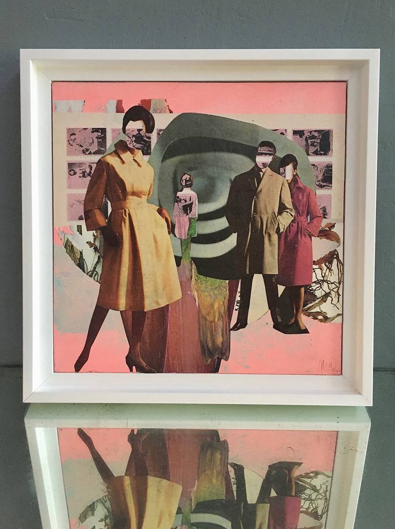 Original Dada World Culture Collage by Marian Williams