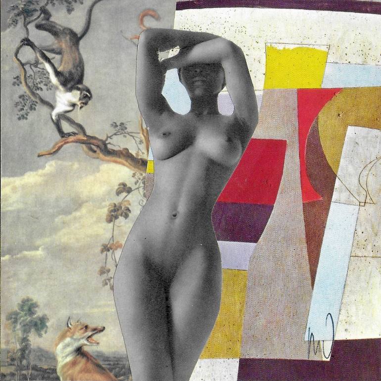 Original Modern Women Collage by Marian Williams