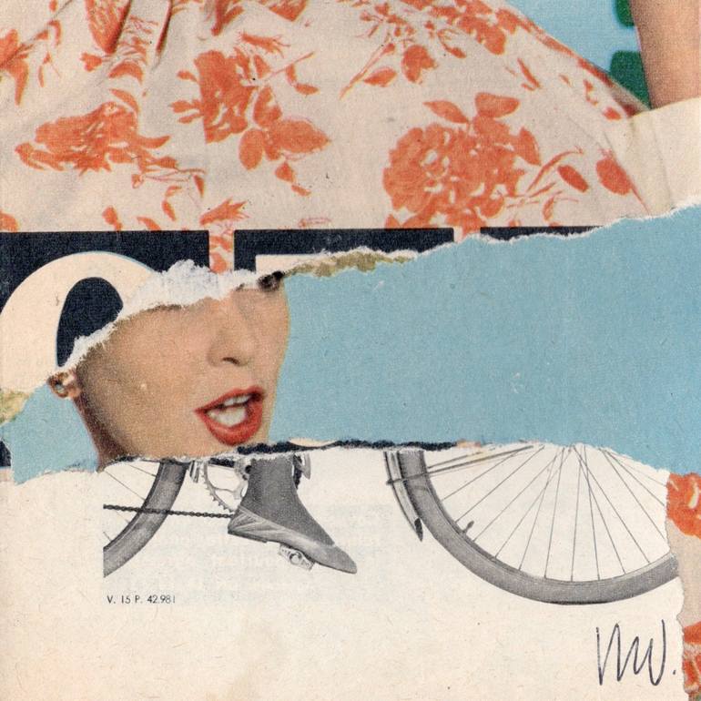 Original Women Collage by Marian Williams