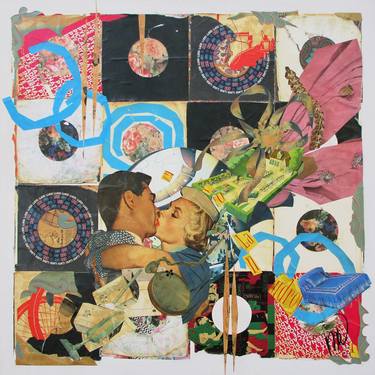 Original Illustration Love Collage by Marian Williams