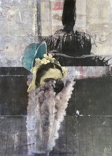 Original Figurative Women Collage by Marian Williams