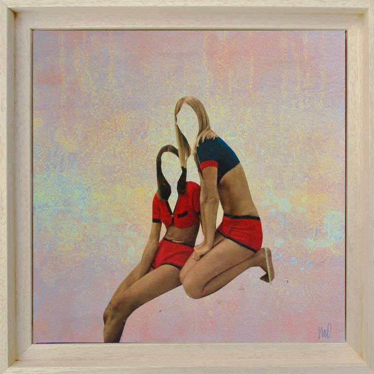 Original Surrealism Women Mixed Media by Marian Williams